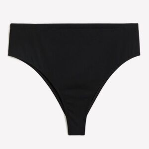 Penningtons Black Cheeky Cut Bikini Bottom - Plus Size 2X EUC